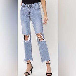Vervet 90’s Vintage Crop Straight Jeans *brand new with tags*